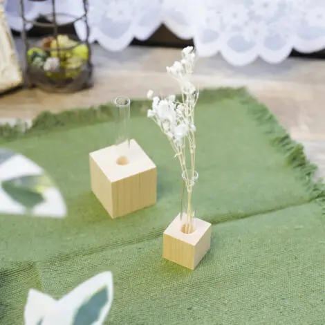 木製1輪挿し | ノベルティや記念品でSDGsに間伐材、木製グッズのWood+