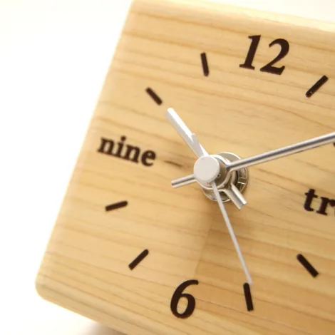 Tree O'clock（ツリーオクロック） | ノベルティや記念品でSDGsに間伐材、木製グッズのWood+