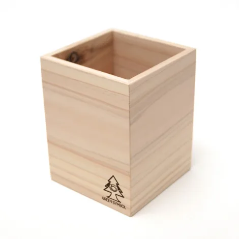 木製ペン立て 木製ノベルティwood