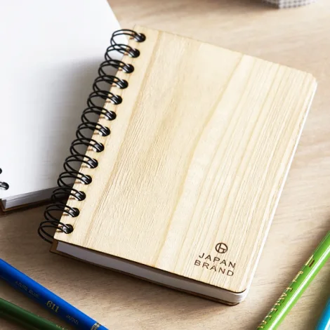 B7リングノート | ノベルティや記念品でSDGsに間伐材、木製グッズのWood+