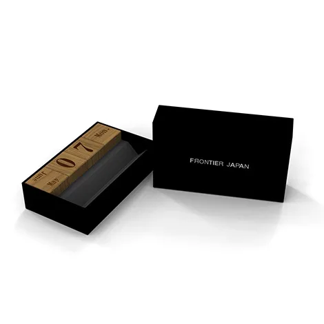 ブロックカレンダー | ノベルティや記念品でSDGsに間伐材、木製グッズ