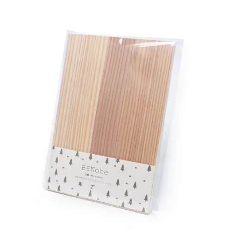 木製中とじノート | ノベルティや記念品でSDGsに間伐材、木製グッズのWood+