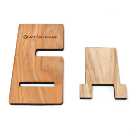 時計&スマホスタンド | ノベルティや記念品でSDGsに間伐材、木製グッズ