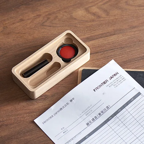 ブルドッグソース 創立60周年記念印鑑ケース ノベルティグッズ 印鑑