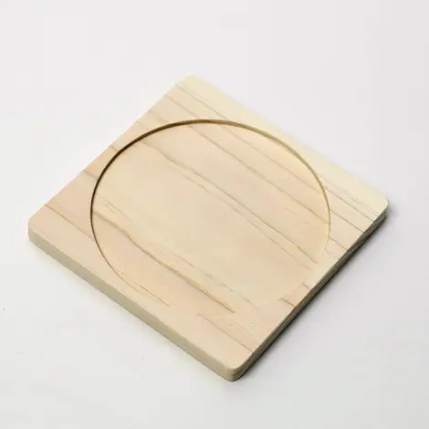 確認♡アカシアキッズプレート♡コースター♡オーダー受け付け 受け皿コースター | ノベルティや記念品でSDGsに間伐材、木製グッズのWood+