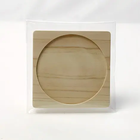 確認⸜(*˙꒳˙*)⸝四角皿(大)♡コースター♡オーダー受け付け 受け皿コースター | ノベルティや記念品でSDGsに間伐材、木製グッズのWood+