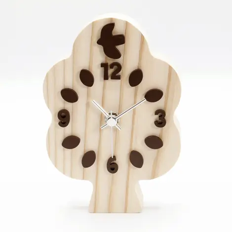 ホールクロック　新品・未使用品　天然木　年代物 Yahoo!オークション -「ホール クロック」(置時計) (置時計、掛時計)の