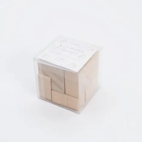 キューブパズル | ノベルティや記念品でSDGsに間伐材、木製グッズのWood+
