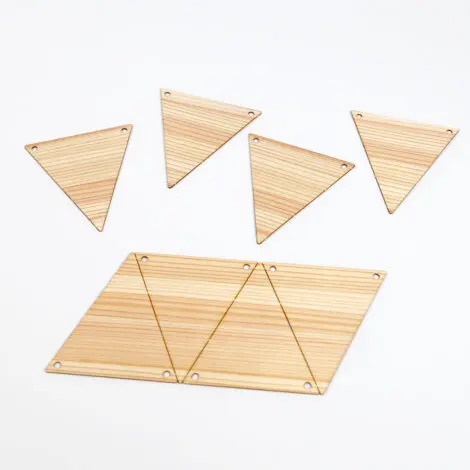 ガーランド | ノベルティや記念品でSDGsに間伐材、木製グッズのWood+