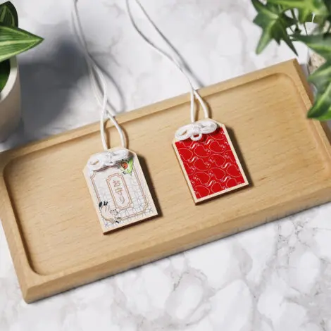 お守り | ノベルティや記念品でSDGsに間伐材、木製グッズのWood+