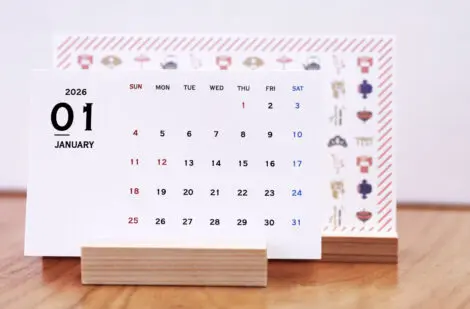 法人向け名入れカレンダー(エコ対応) | ノベルティや記念品でSDGsに