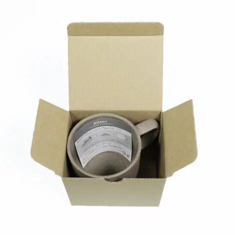 Kitto+ 木粉のマグカップ（木のプラスチック） | ノベルティや記念品で