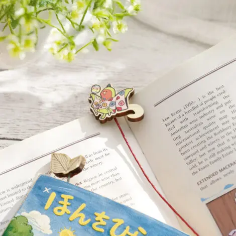 オリジナルブックマーク | ノベルティや記念品でSDGsに間伐材、木製