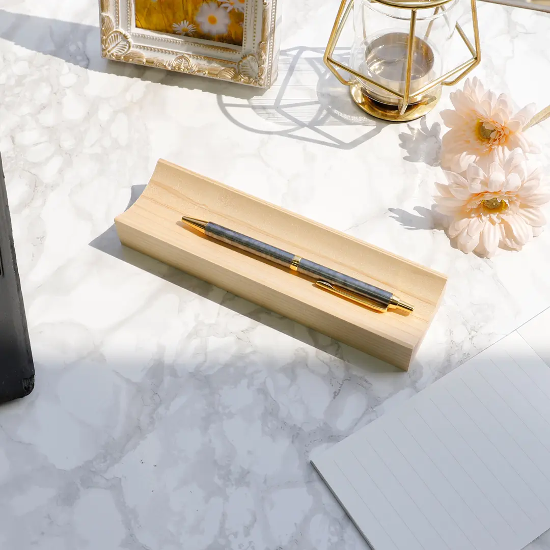 スリムペントレイ | ノベルティや記念品でSDGsに間伐材、木製グッズのWood+